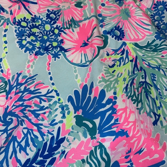 Lilly Pulitzer UPF 50+ Luxletic Run Around Skort Beach You To It Large NWT - Picture 2 of 10